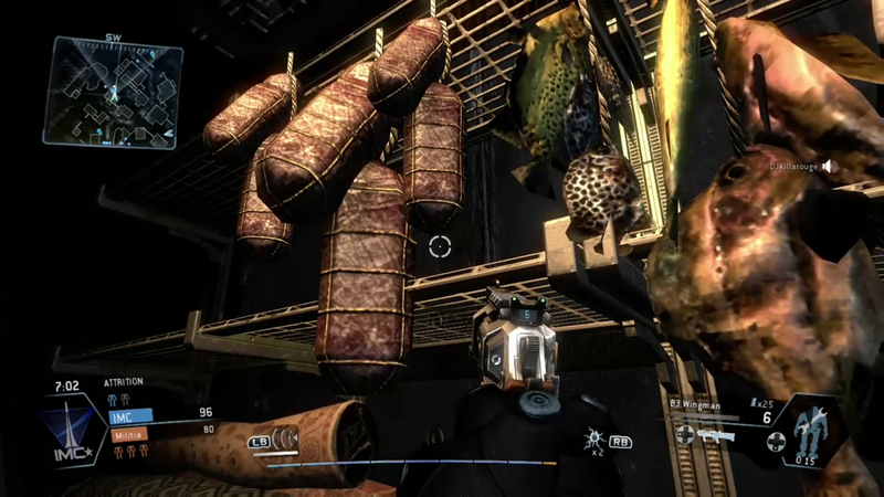 Illustration for article titled There's So Much To Eat And Drink In Titanfall, You Guys